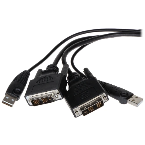 DVI + USB CS-22D kapcsoló