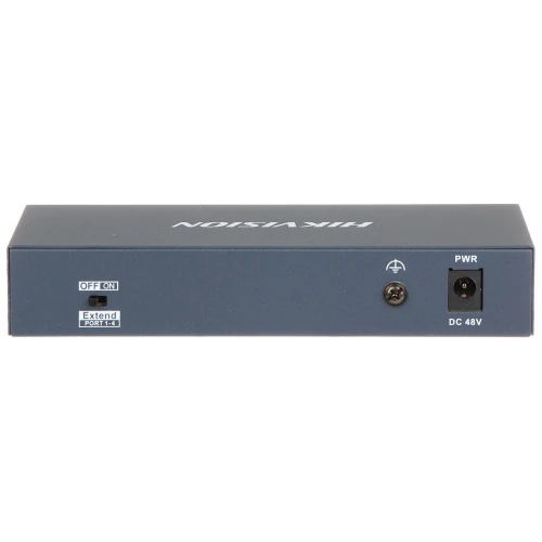POE Switch DS-3E0106P-E/M 4-portos Hikvision