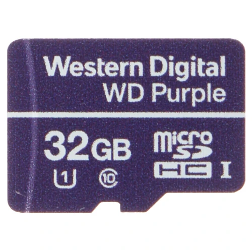 WD UHS-I SD-MICRO-10/32, 32GB Western Digital SDHC memóriakártya