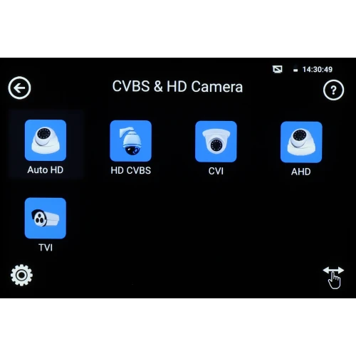 Multifunkciós CCTV teszter CS-HB-45H