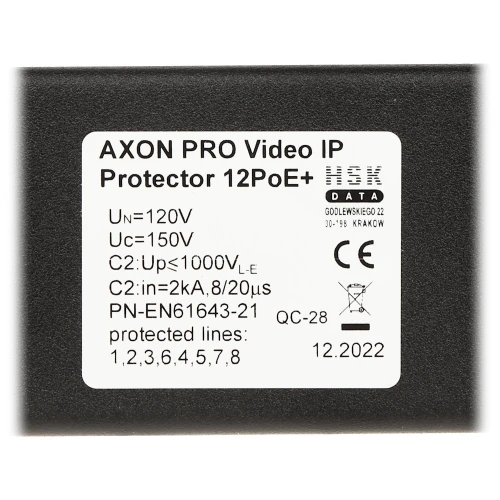 AXON-PRO-IP-12POE túlfeszültség korlátozó