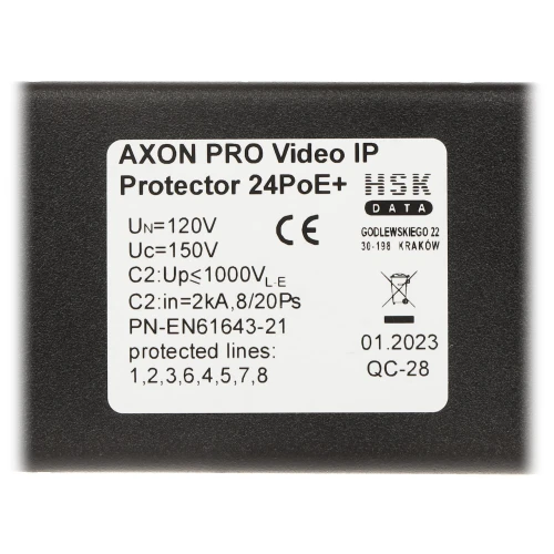 AXON-PRO-IP-24POE túlfeszültség korlátozó