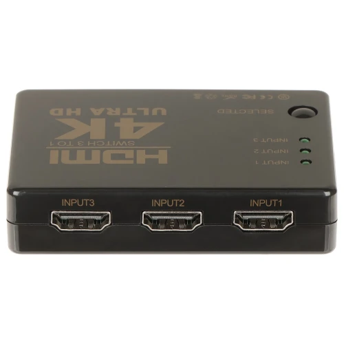 HDMI-SW-3/1-IR-4K kapcsoló