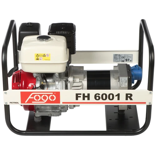 FOGO FH-6001R 5600W Honda GX 390 áramfejlesztő aggregátor