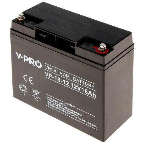 12V/18AH-VPRO Akkumulátor