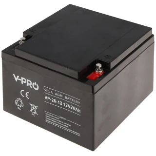 12V/26AH-VPRO Akkumulátor