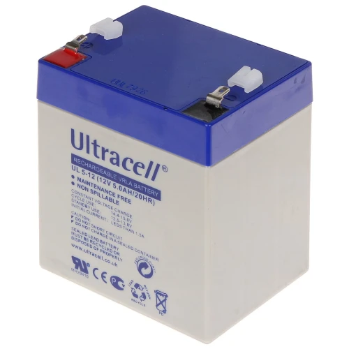 12V/5AH-UL ULTRACELL Akkumulátor