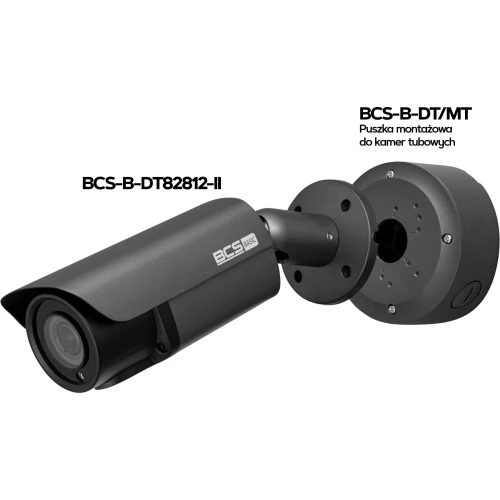 BCS-B-DT82812(II) 8MPx 4in1 csőkamera Monitoring CVI TVI AHD CVBS objektív 2.8-12mm