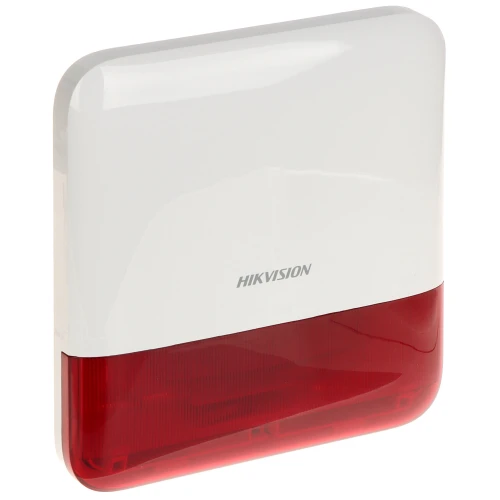 Vezeték nélküli külső jelző DS-PS1-E-WE/RED AX Hikvision