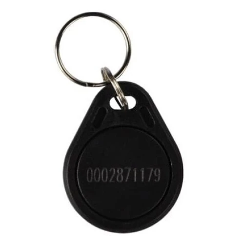 RFID kulcstartó BS-02BK 125kHz fekete számmal