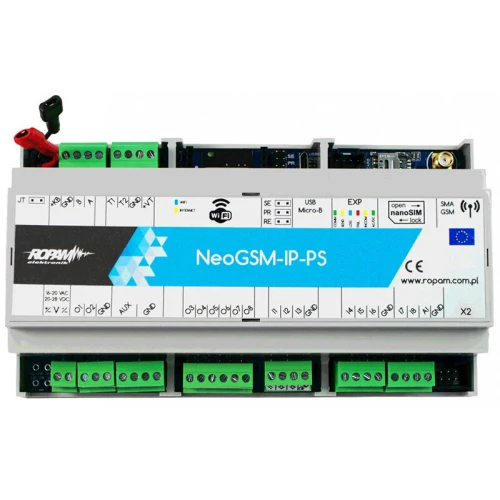Ropam NeoGSM-IP-PS-D9M riasztóközpont