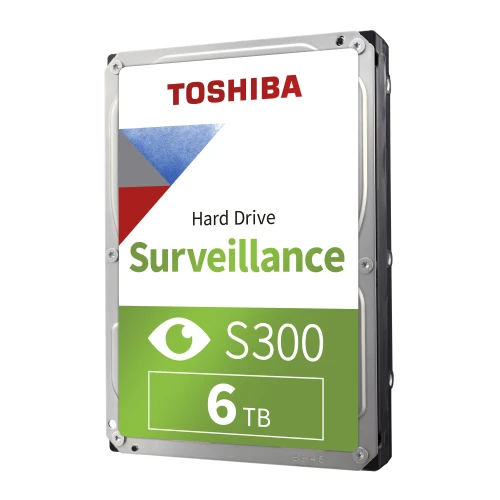 Toshiba S300 Surveillance 6TB merevlemez a monitorozáshoz