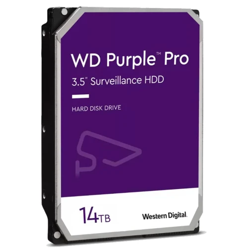 WD Purple Pro 14TB 3,5" SATA megfigyelő merevlemez