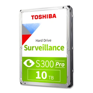 Toshiba S300 Pro Surveillance 10TB merevlemez a monitorozáshoz