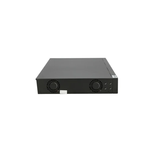 Extralink ARES | PoE Switch | 16x Gigabit PoE/PoE+, 2x SFP, 1x Konzol port, 150W, Kezelhető