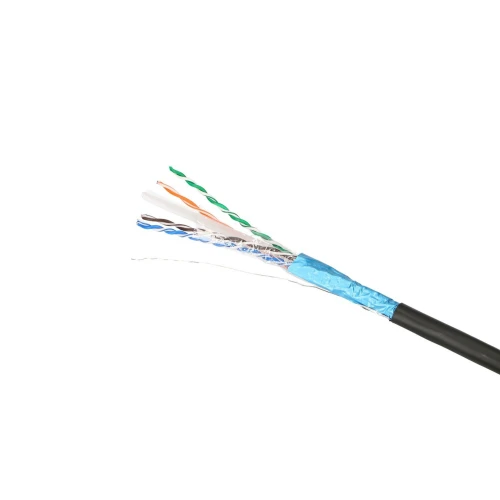 Extralink CAT6 FTP (F/UTP) V2 Kültéri | Hálózati kábel sodrott érpár | 305M