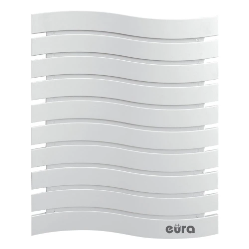 Kéthangú EURA DB-80G7 ~230V AC világosszürke ajtócsengő, DBA-10G7 gomb a csomagban