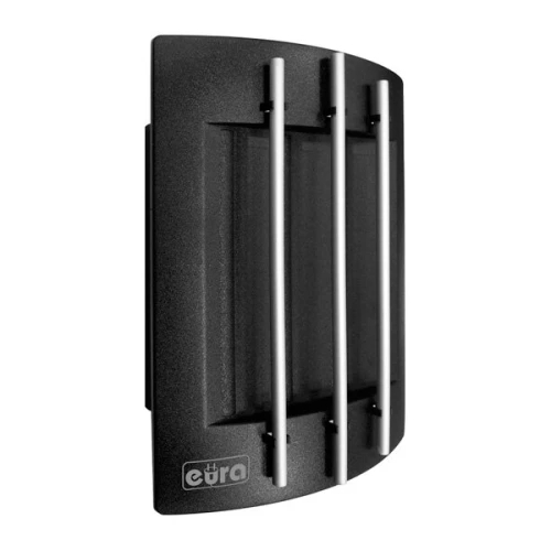 Kéthangú EURA DB-60G7 ~230V AC fekete ajtócsengő