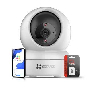 Forgó kamera - Wifi-s elektronikus bébiőr mozgásérzékelővel Ezviz C6N 64GB