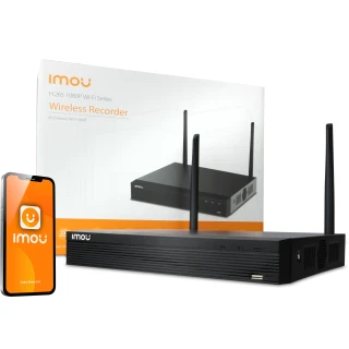 IMOU NVR1104HS-W Wifi IP rögzítő 4 kamera számára