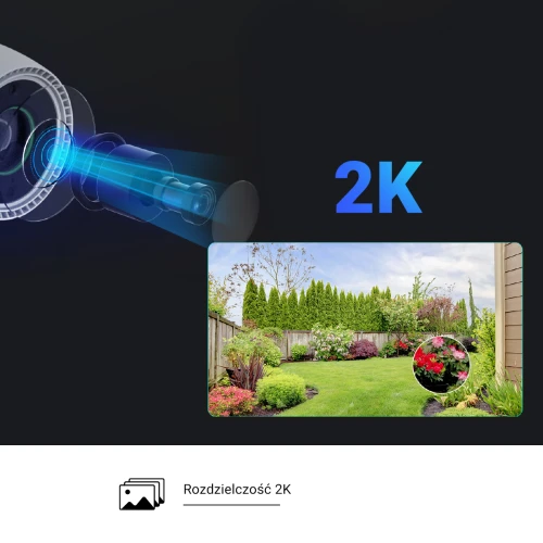 Ezviz H3c 2K+ Color vezeték nélküli WiFi kamera