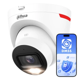 Dahua IPC-HDW2849T-S-LED-0280B-PRO kupolás IP kamera, WizColor
