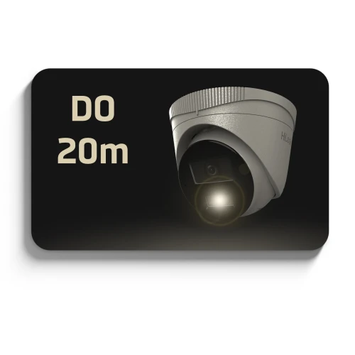 IPCAM-T2-30DL Full HD Smart Hybrid-Light 30m HiLook by Hikvision IP kamera