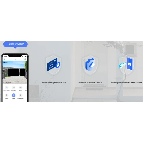 CS-H4 4Mpx kupolakamera, IR 30m EZVIZ