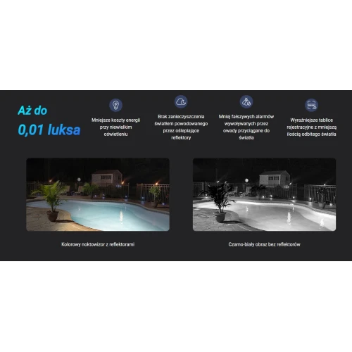 EZVIZ H80x 4K forgatható IP Wi-Fi kamera, ColorFull