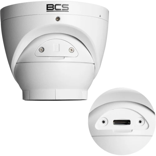 BCS-P-EIP28FSR3L2-AI2 8Mpx IP hálózati kupola kamera