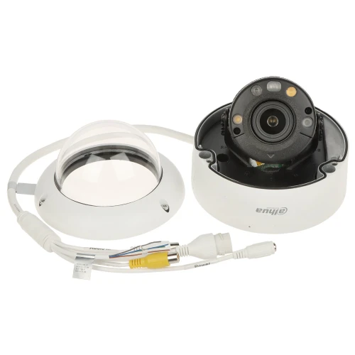 Vandálbiztos IP kamera IPC-HDBW3849R1-ZAS-PV-27135 TiOC Full-Color 8Mpx 4K UHD 2.8... 13.5mm Dahua