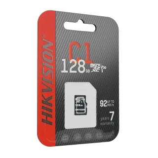 MicroSD memóriakártya 128GB HS-TF-C1 Monitoring 92MB/s Adapter