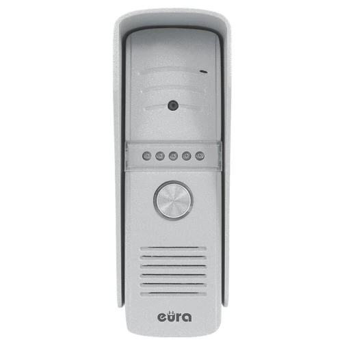 EURA VDA-79A3 EURA CONNECT egycsaládos moduláris külső videó kaputelefon kazetta, szürke