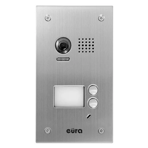 EURA VDA-78A5 2EASY beépíthető külső videótelefon kazetta, 2 lakásos