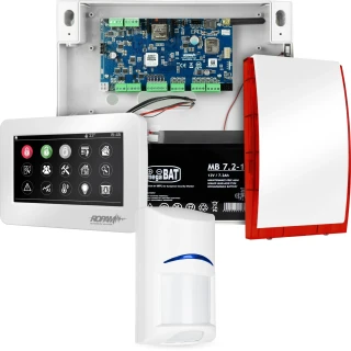 NeoGSM-IP riasztórendszer, Fehér, 1x érzékelő, GSM értesítés, Wifi