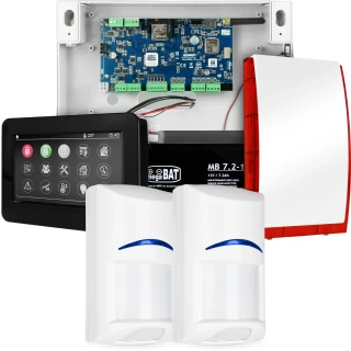 Komplett NEOLTE-IP riasztórendszer, 2x BOSCH érzékelő, TPR-4BS-P, GSM WiFi