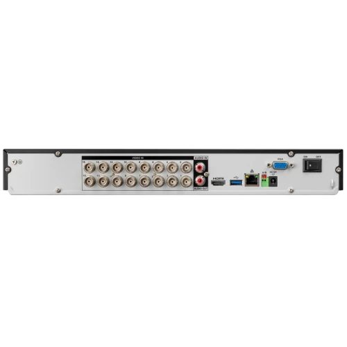 BCS-L-XVR1602-V 16 csatornás, kétlemezes, 5 rendszerű HDCVI/AHD/TVI/ANALOG/IP rögzítő