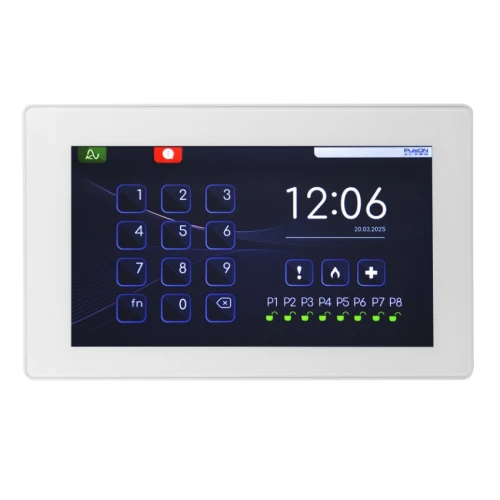 Ropam TPR-4WS-P érintőkezelő