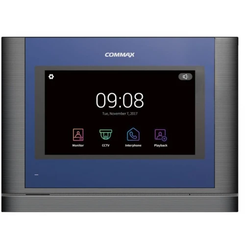 Commax CDV-1024MA(DC) DARK SILVER 10" hangosbeszélő monitor a "Fine View HD" sorozatból