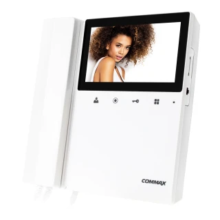 Commax CDV-43KM 4,3" fejhallgató monitor memóriával