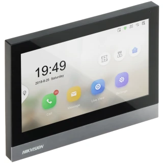 Hikvision DS-KH8380-WTE1 videókaputelefon monitor, érintőképernyő, LCD, WiFi, PoE, SD foglalat