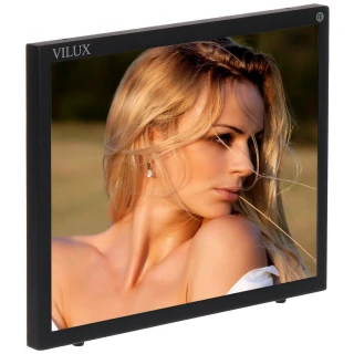 2x Video HDMI VGA audio távirányító VMT-176M 17 hüvelyk Vilux monitor