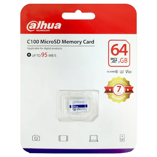 TF-C100/64GB microSD UHS-I DAHUA memóriakártya