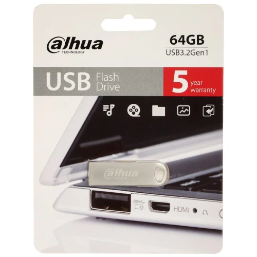 USB-U106-30-64GB 64GB USB 3.2 Gen 1 DAHUA Pendrive