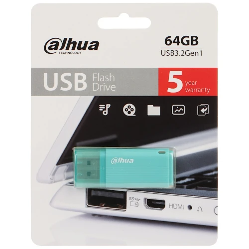 USB-U126-30-64GB 64GB DAHUA Pendrive
