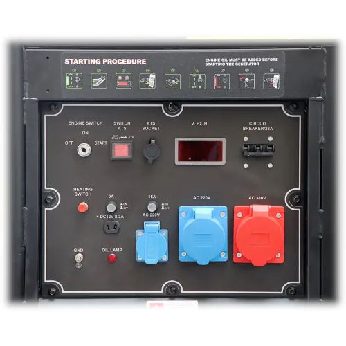 DY-18020DA-PRO 18kW SENCI Dynamo áramfejlesztő aggregát