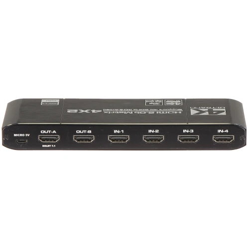 HDMI-SW-4/2-MATRIX kapcsoló