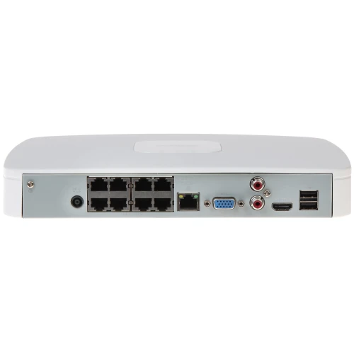 IP rögzítő NVR4108-8P-4KS2/L 8 csatorna + 8 portos POE switch DAHUA