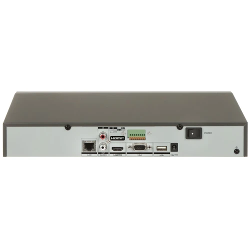 IP rögzítő DS-7608NXI-K1/ALARM4+1 8 csatorna Acusense Hikvision