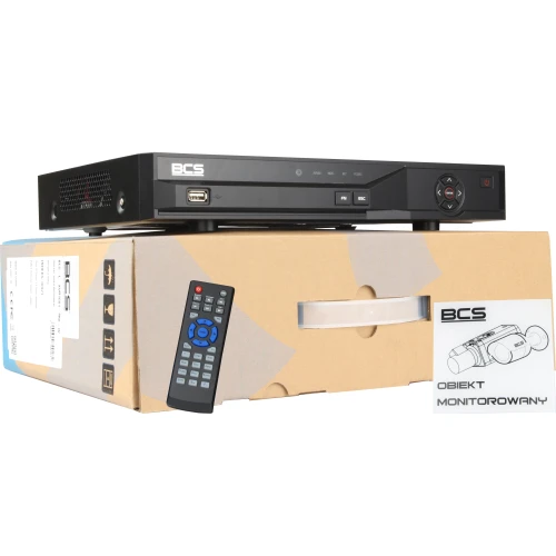BCS-L-XVR1601-4KE-IV 16 csatornás egylemezes 5-rendszerű HDCVI/AHD/TVI/ANALOG/IP rögzítő